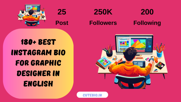 Instagram Bio For Graphic Designer