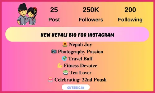 New Nepali Bio For Instagram